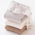 thumbnail image 6 of Baby Knee High Socks Non Slip Grip Ankle Socks Ruffled Long Stockings for Infants Toddlers Kids Boys Girls Spring, 6 of 9