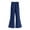 Navy, variant on Aihuaihua Girls Flare Pants Elastic Waist Cotton Lined Bell Bottoms Dress Pants with Side Pockets,Spring Fall Pant for Girls Black