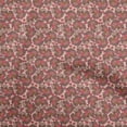 thumbnail image 1 of oneOone Polyester Spandex Rose Pink Fabric Kalamkari Fish Sewing Material Print Fabric By The Yard 56 Inch Wide, 1 of 5