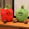 thumbnail image 5 of Cartoon Cute Vegetable Plush Doll - Creative Chili Plush Toy Home Decoration Gift - 5.9inches, 5 of 8