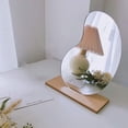 thumbnail image 4 of Makeup Mirror Irregular Shaped Makeup Mirror, Desktop Desktop Makeup Mirror Vanity Mirror for Tabletop Bedroom Traveling Vanity Mirror, 4 of 7