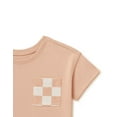 thumbnail image 2 of Garanimals Toddler Girls Short Sleeve Pocket Tee, Sizes 12 Months-5T, 2 of 4