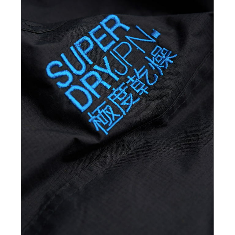 SuperDry Japan Original Windcheater Jacket JKT Blue Black Size S