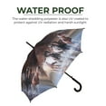 thumbnail image 5 of Rivers Edge Products 45-Inch Large Umbrella, UV Coated Windproof Umbrella, Classic Stick Umbrella With Wood Handle, Car, Work, or Golf Umbrella, Travel Umbrella for Hiking or Fishing, Horse, 5 of 7