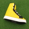 thumbnail image 4 of Putter Head Cover, PU Leather  Putter Blade Head Cover Funny Shoe Shaped  Putter Headcover Club Protector, 4 of 8