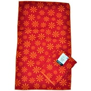 Mainstays Microfiber 2pk Kt Red Floral