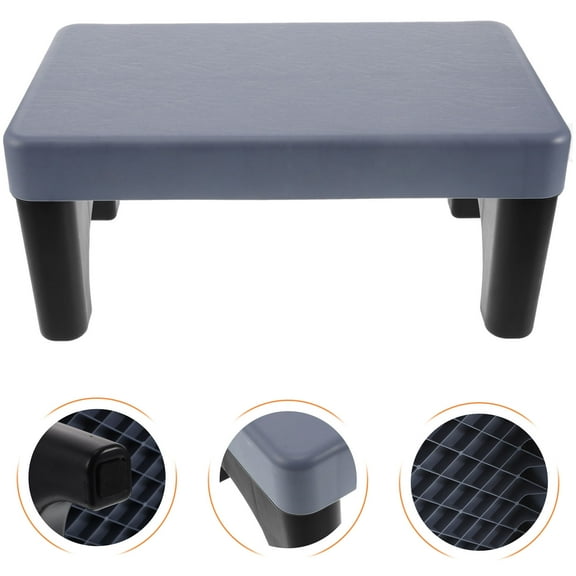 FRCOLOR Portable Toilet Stool for Adults 1 Set Squatting Foot Stool for Bathroom Potty Training Pooping Bench