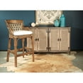 thumbnail image 3 of OSP Home Furnishings Plantation 24" Counter Stool with Grey Wood Rattan Frame Finish ASM, 3 of 5