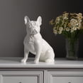 thumbnail image 1 of Figura Hi-Line Gift Ltd., bulldog francés, 25 cm, color blanco, 1 of 7