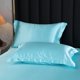 thumbnail image 5 of Paquete de 2 Fundas de Almohada de Satén para Cabello y Piel, Funda de Almohada de Satén de Seda con Cierre de Hotel, Funda de Almohada Fundas de Almohada Suaves y Transpirables 48 x 74 cm, 5 of 6