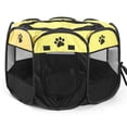 thumbnail image 1 of Nido dormido Parque infantil portátil plegable impermeable para mascotas parque infantil de malla de aire Oxford al aire libre y bolígrafo para ejercicios tienda de campaña parque infantil para perros, 1 of 8