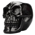 thumbnail image 3 of Black Skull Makeup Brush Storage Box Pen Holder Craft Desk Decor Halloween Gift, 3 of 8