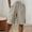 🔥 Khaki_New, variant on Dianli Solid Loose Straight Leg Pants Womens Summer Five Quarter Pants With Pockets Side Slit Buttons Breathable Casual Linen Style Lightweight Summer Pants