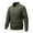 Green, variant on Lovskoo Mens Bomber Jackets Diamond Quilted Fall Winter Zipper Lapel Casual Outdoor Short Coat Black