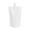 White, variant on 50 Pcs Aspire 34 OZ White Poly Side Spout Stand Up Pouch Bags w/ Handle, 15 mm Spout, BPA Free