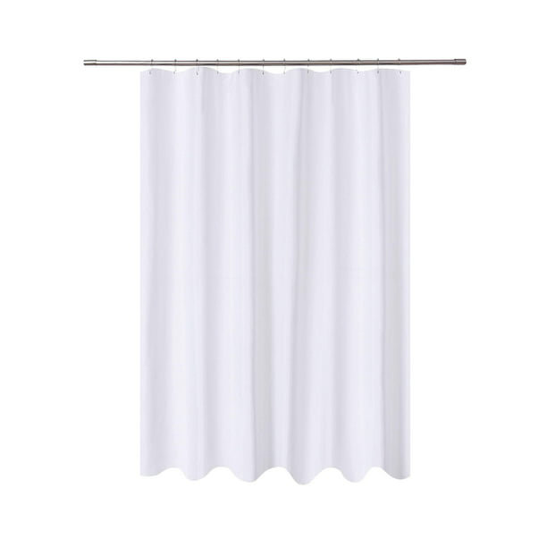 Fabric Shower Curtain Liner Extra Long, Hookless Shower Curtain Liner Extra Long
