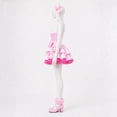 thumbnail image 6 of Vampire Stage Cosplay Costume Halloween Performance Dress, Spooky Gothic Pink Fancy Dress Outfit for Women, Theme Party Anime Role Play Uniform, Size L, 6 of 7