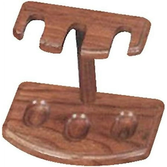 The Big Easy Pipe Accessories Rack-P802 3 Pipe Rack Walnut-P802, Walnut