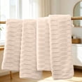 thumbnail image 4 of Luxury Hotel & Spa Collection Highly Absorbent, quick dry 100% Turkish Cotton, Eco friendly Towel, For Bathroom, Gymand Kitchen Dobby Border Soft Towel Set (Set of 1), 4 of 6