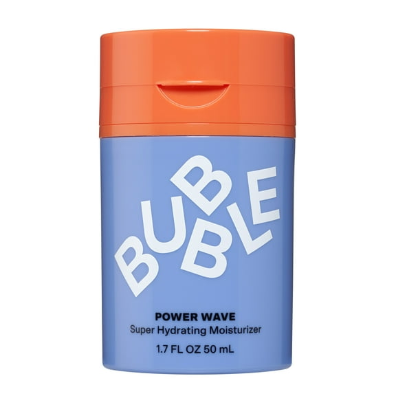 Bubble Skincare Power Wave Super Hydrating Cream Moisturizer, Normal, Dry & Very Dry Skin, 1.7 fl oz