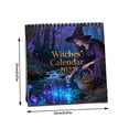 thumbnail image 2 of 2027 Desk Calendar, Monthly Planner, Witch Art, Paper Binding, Tabletop Desktop Decor for Home and Office Organization, 2 of 7