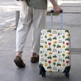 thumbnail image 3 of Cartoon Tractors Hay Bales White Pattern Luggage Cover Fashion Suitcase Cover Baggage Covers Fit 25-28 Inch Luggage (Go Travel), 3 of 5