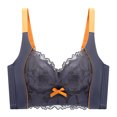 thumbnail image 2 of Ofreoo Bras for Women Lace Thin Style Ventilate Comfort Large Size Bra Without Steel Rim Great Gifts for Less, 2 of 6