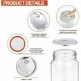 thumbnail image 3 of Wide Mouth Canning Jar Lids Metal Mason Jar Lids For Ball Kerr Jars Leak-Proof, 3 of 6