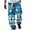 Blue, variant on Men Pants Men'S Casual Pants | Men African Dashiki Traditional Style Casual Trouser Summer Hawaii Holiday Ankara Beach Floral White 3XL