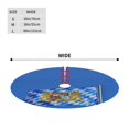 thumbnail image 4 of Christmas Tree Skirt Bavarian-Flag Xmas Tree Skirt Decoration for Home Holiday Party 36", 4 of 6