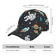 thumbnail image 2 of Balery Space Gorra de béisbol de tamaño ajustable para correr, entrenar y actividades al aire libre. Gorra de papá para todas las estaciones., 2 of 6