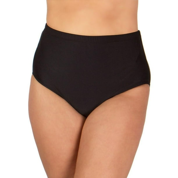 Women's Plus Swim Swimwear - Black Size: 3X (22W-24W) - Walmart.com