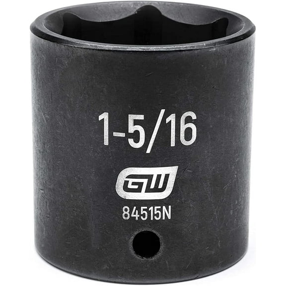 Gearwrench 1/2" Drive 6 Point Standard Impact SAE Socket 1-5/16" - 84515N