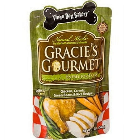 Three Dog Bakery Gracie's Gourmet Dog Food