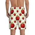 thumbnail image 3 of Fotbe Fruit Apples Pajama Shorts for Men, Men's Pajama Bottoms, Sleepwear,Short Pajama Pants-3X-Large, 3 of 9