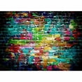 thumbnail image 1 of 5x3FT Vinyl Graffiti Brick Wall Art Studio Backdrop Photography Prop Background, 1 of 5