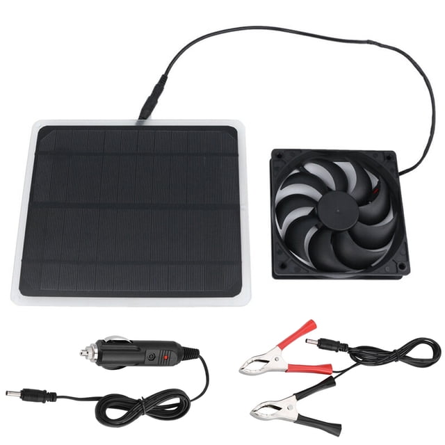 10W Solar Panel Powered Fan Mini Ventilator 10W 12V Monocrystalline with Solar Exhaust Fan