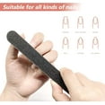 thumbnail image 5 of PCS 20 Pack 100/180 Grit Nail Files, Black Professional Reusable Emery Boards Nail File, Manicure Tool Suitable for Both Acrylic and Natural Nails, 5 of 9
