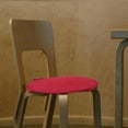 thumbnail image 2 of SHISUYAN Coussin de Siège 1 Pack pour Chaise Rouge Foncé Design Rond Confort Soutien Usage Familial, 2 of 8