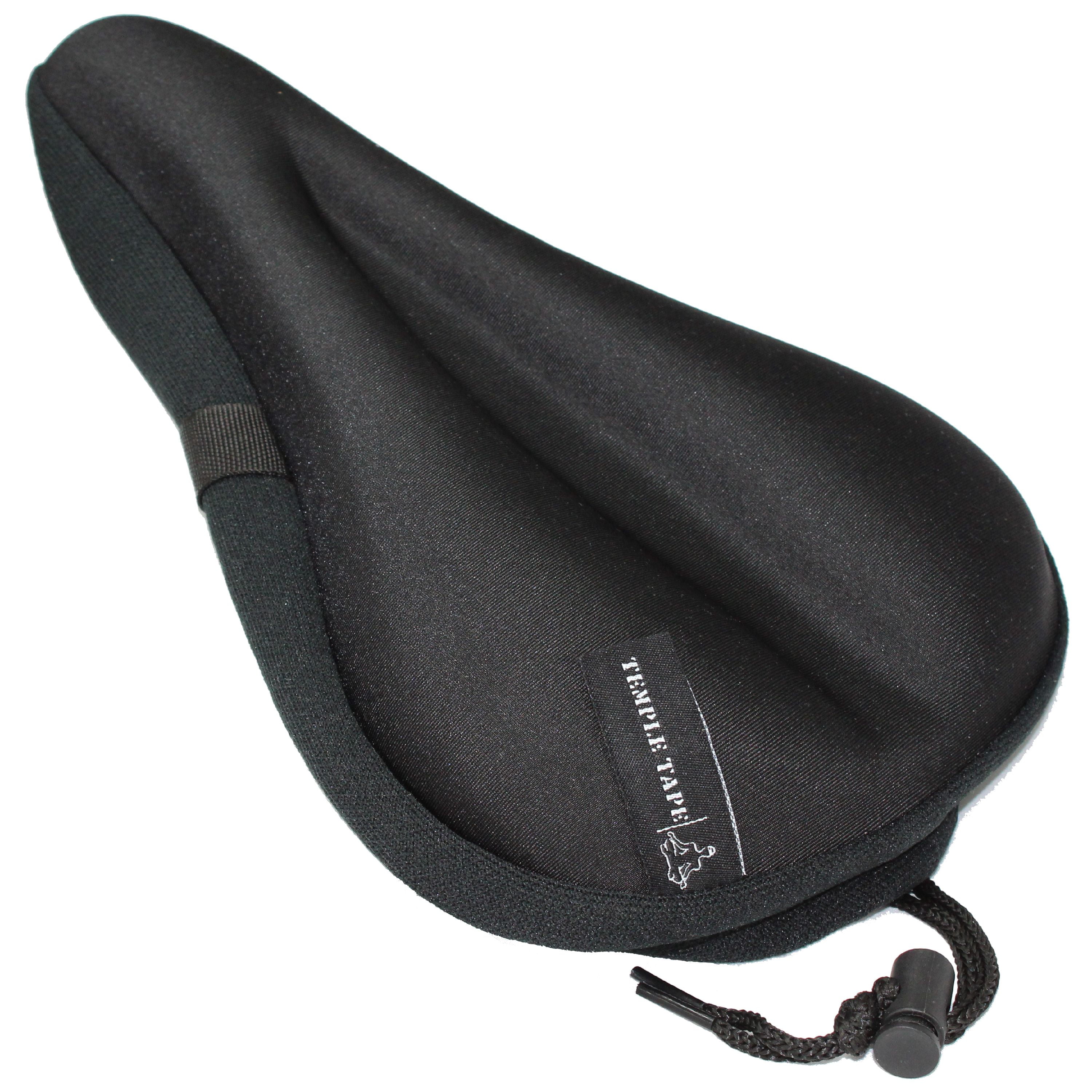 Via Velo Memory Foam Bike Seat Cover For Mens Womens Outdoor/Indoor Cycling 