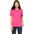 thumbnail image 2 of Bella Canvas 6400 - Relaxed Short Sleeve Jersey T-Shirt, XL, Berry, 2 of 5
