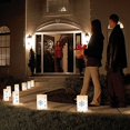 thumbnail image 2 of Lumabase 32712 Party Festive Lighting Plastic Luminaria Lanterns - Snowflake - 12 Count, 2 of 4