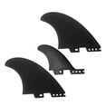 thumbnail image 4 of 3 Pcs Aileron de Planche de Surf Universel Remplacement de Surf Durable Libération Rapide Gouvernail de Queue de Planche de Surf pour Accessoire de Paddleboard avec Trou, 4 of 7