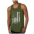 thumbnail image 3 of Caqnni 4th of July American Flag Men's Tank Tops Sleeveless Shirts 4th of July America T-Shirt Round Neck Tees Sleeveless Mens T Shirt(AG,3XL), 3 of 6