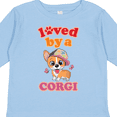 thumbnail image 4 of Inktastic Corgi Dog Lover Gift Girls Long Sleeve Toddler T-Shirt, 4 of 5