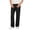 Black, variant on Boys Cotton Linen Pants Casual Drawstring Elastic Waist Straight Leg Pants Loose Summer Beach Pants Size 4-15 Years