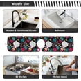 thumbnail image 6 of Coolnut 2 Pack Faucet Dry Mat for Kitchen Sink,Christmas Snowman 30x5 Inch Faucet Drying Mat Absorbent Mat Fast Dry Mat for Kitchen, Bathroom, 6 of 7