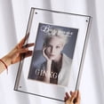 thumbnail image 6 of Acrylic Picture Frame Multi-color Picture Frame and Acrylic Decorative Tray for Desktop Display (Colorful), 6 of 8