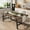 Brown, variant on Industrial Dining Table 6~8 People,78.7" Rectangular Kitchen Table With Metal Frame,Easy Assembly