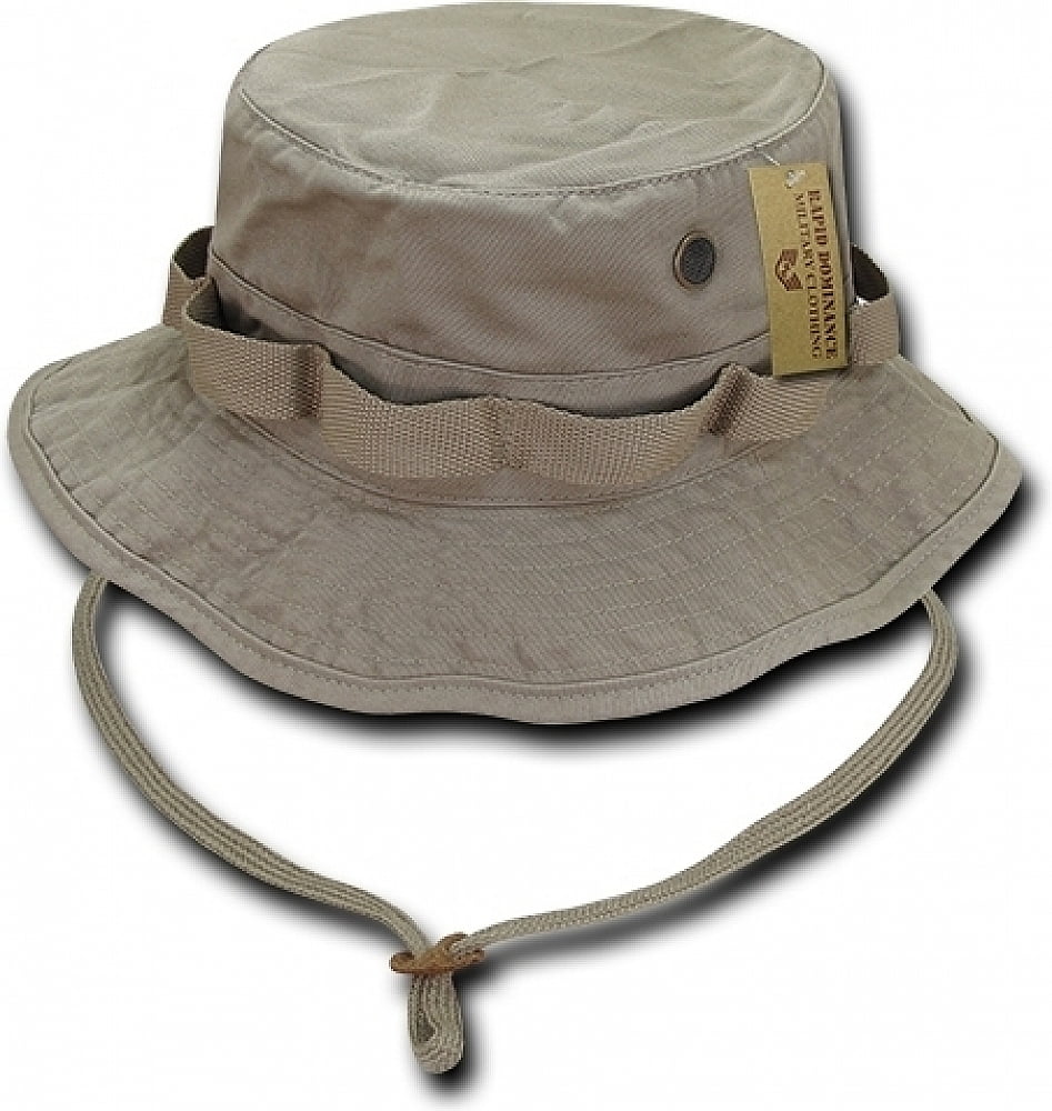 NAVY TEXT 100% Cotton Military Boonie Bush Hiking Outdoor Hat RETIRED U.S 